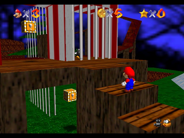 Super Mario 64 - Christmas Carnival Screenshot 1